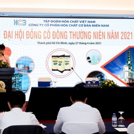 TẠP CHÍ CÔNG THƯƠNG: HÓA CHẤT CƠ BẢN MIỀN NAM TỔ CHỨC ĐẠI HỘI CỔ ĐÔNG THƯỜNG NIÊN NĂM 2021 TẠP CHÍ CÔNG THƯƠNG: HÓA CHẤT CƠ BẢN MIỀN NAM TỔ CHỨC ĐẠI HỘI CỔ ĐÔNG THƯỜNG NIÊN NĂM 2021